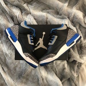 Nike Air Jordan Sport Blue 3s 2014 Release GS